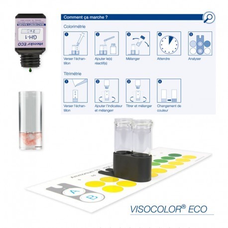 VISOCOLOR® ECO ALCALINITE TAC RECHARGE 0.5-20°F 5-250mg/L CaCO3 x 100