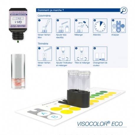 VISOCOLOR® ECO RECHARGE FER 1 0.04-2.0mg/L Fe x 200 