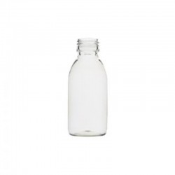 FLACON PET TRANSPARENT 250ML FILETAGE 28MM PACK DE 126 UNITES