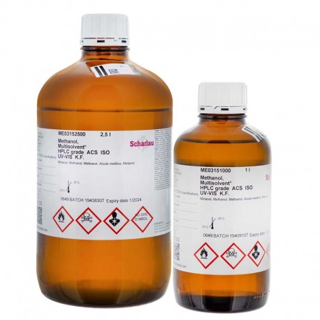 CHLOROFORME EXTRAPURE STABILISE avec ethanol x 2,5L