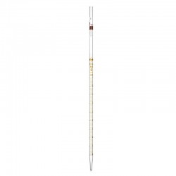 PIPETTE GRADUEE AMBREE 10ML DIV/0.1 CL""AS"" EC/TOTAL + CA x 5