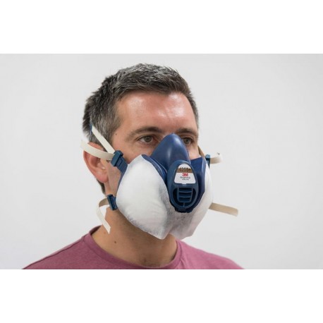 Demi-masque 3M 4255 à filtres intégrés FFA2P3R D - Boutique