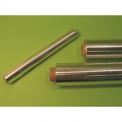 PAPIER D'ALUMINIUM EPAISSEUR 0,013MM LARGEUR 300MM LONGUEUR 100M