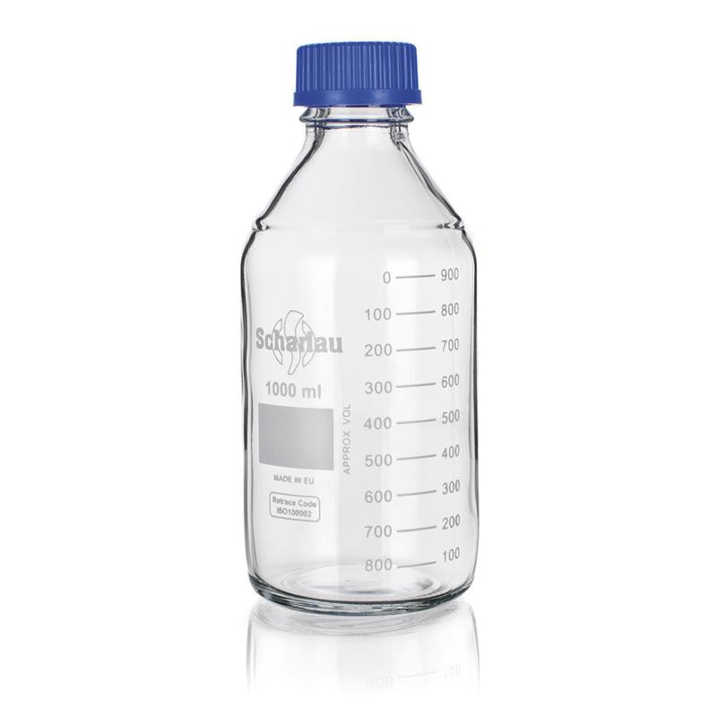 Stonylab Fioles Volumétriques En Verre Classe A 1000 Ml Avec Bouchon Verre - Borosilicaté