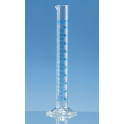 EPROUVETTE 500ML F/HAUTE CL"A" GRADUEE BLEUE BLAUBRAND + CA x 2