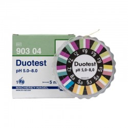 PAPIER PH 5.0-8.0 DUOTEST ECHELLE EN 0.3 x 1 ROULEAU 5M