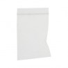 SACHET ECHANTILLON ZIP LOCK PE SANS PLAGE MARQUAGE 70x100MM x 1000