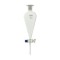 AMPOULE A DECANTER 125ML VERRE BORO CLE VERRE BOUCHON PE x 2