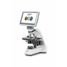 KIT MICROSCOPE MONOCULAIRE 4× 10× 40×100×1W LED OBT 231 ECRAN KERN