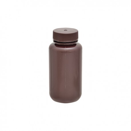 FLACON ROND 60ML BRUN PP COL LARGE (bouché à vis) ASTIK's x 12 