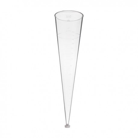 CONE IMHOFF DE SEDIMENTATION PLASTIQUE TRANSPARENT 1000ML