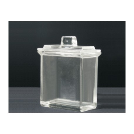 CUVE DE CHROMATOGRAPHIE VERRE RECTANGLE 100 x 100 MM 