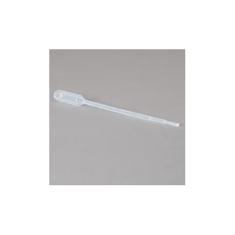 PIPETTE PASTEUR NON STERILE 3ML GRAD 0.25ML LONG 145MM SCHARLAU x 500