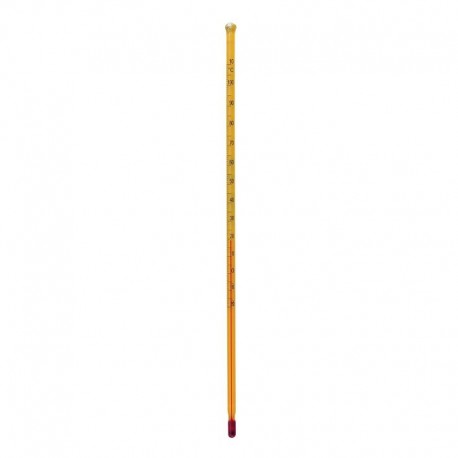 THERMOMETRE VERRE -10 +600 °C DIAM 6 MM L 305 MM x 10