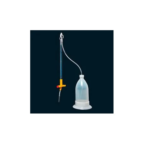 BURETTE DE SCHILLING 50ML 1/10 + FLACON PP 1000ML + SOCLE 