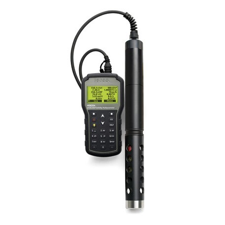 MULTIPARAMETRE PH/REDOX/ISE/EC/TUR/OD/°C GPS SONDE AUTONOME 30M HANNA