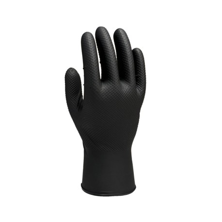 GANTS NITRILE NOIR NON POUDRE XTRA GRIP TAILLE L x 50