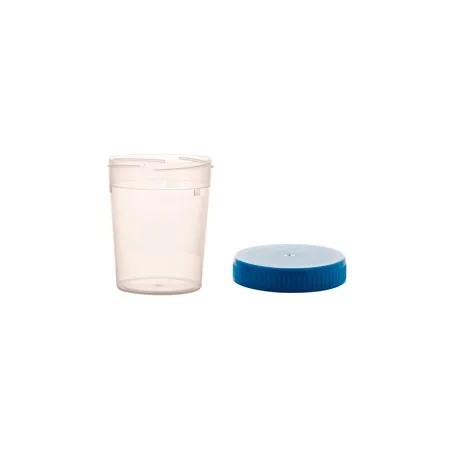 FLACON BOUCHON A VIS BLEU 150 ML PP/PE 58x72 SCHARLAU x500