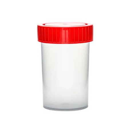 FLACON STERILE BOUCHE BLEU 60 ML PP/PE 38x65mm SCHARLAU x 400