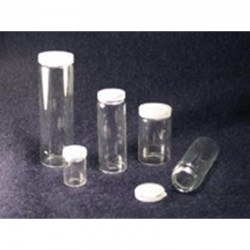 FLACON 20ML VERRE TRANSPARENT BORO 5.1 + BOUCHON GL18 x 161