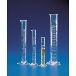 EPROUVETTE 250ML PMP F/HAUTE GRADUEE EN RELIEF KARTELL x 1
