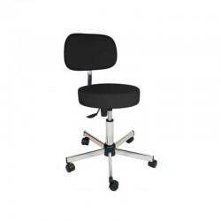 SIEGE DE LABORATOIRE VINYLE A ROULETTE AJUSTABLE HAUTEUR 490/620MM