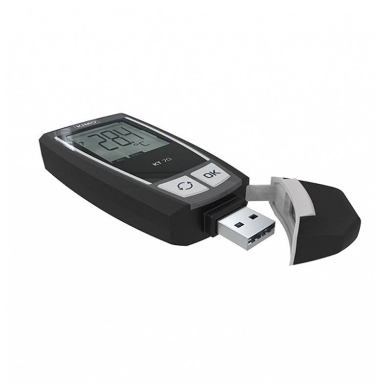 Enregistreur de température et d'humidité autonome, format USB