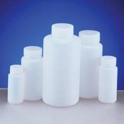 FLACON ROND 500ML HDPE C/LARGE USAGE INTENSIF BOUCHE AZLON x 10