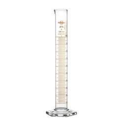 EPROUVETTE 1000ML CL"A" F/HAUTE GRADUEE AMBREE + CA x 1