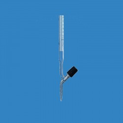 BURETTE DE MOHR 25ML 1/20 CL AS ROBINET PTFE DROIT A POINTEAU BRAND